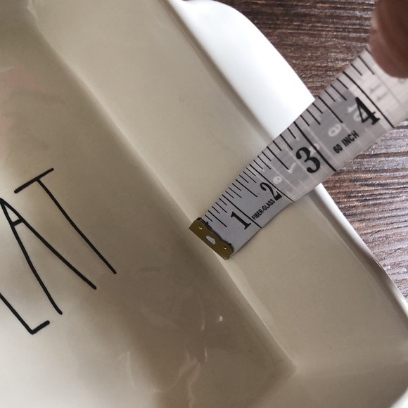 Rae Dunn LET’S EAT dish - Picture 7 of 7